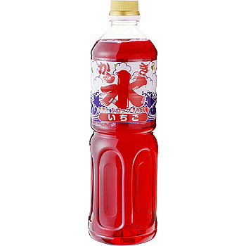 かき氷シロップ　いちご