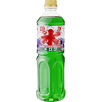 かき氷シロップ　メロン